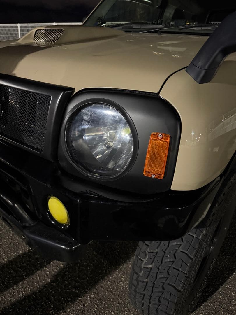 ジムニーJB23JB43丸目ヘッドライトカバー