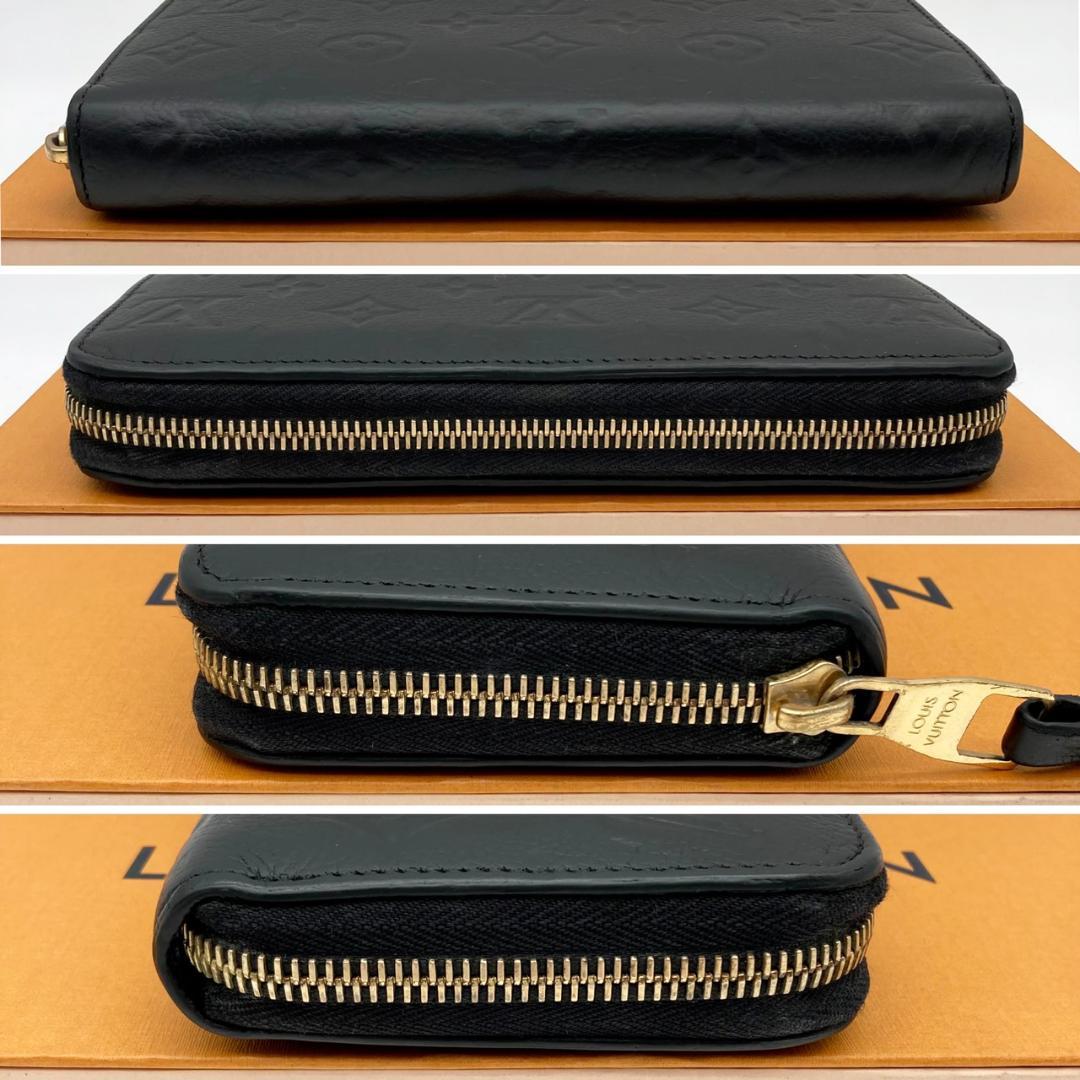 ルイヴィトン アンプラント ジッピーウォレット ノワール　712