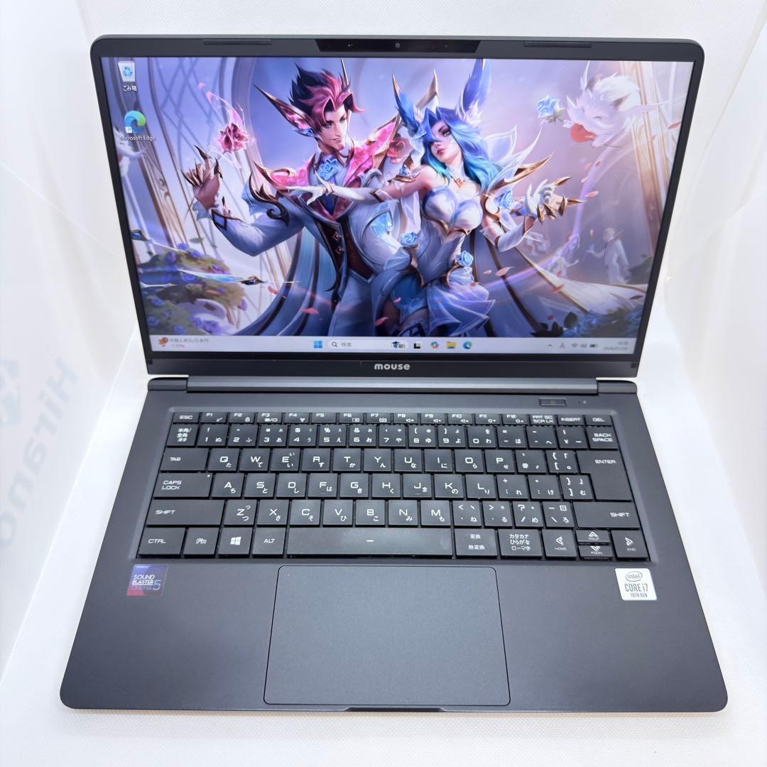 Windowsノート本体 Mouse computer X4-i7CMLAB-BPQD I7/16/512