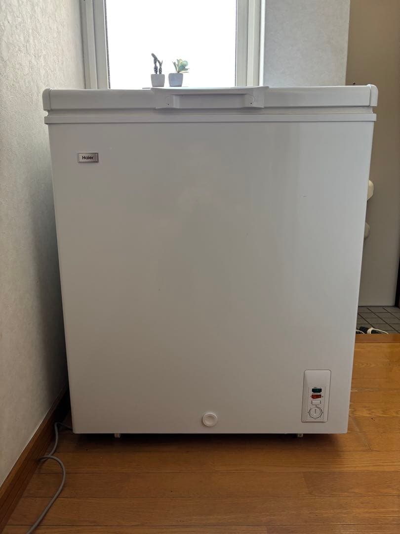 Haier ハイアール 上開き冷凍庫 JF-NC145F-1 2022年製