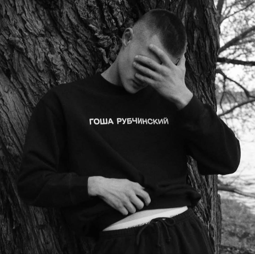 gosha rubchinskiy ロゴスウェット L ゴーシャラブチンスキー