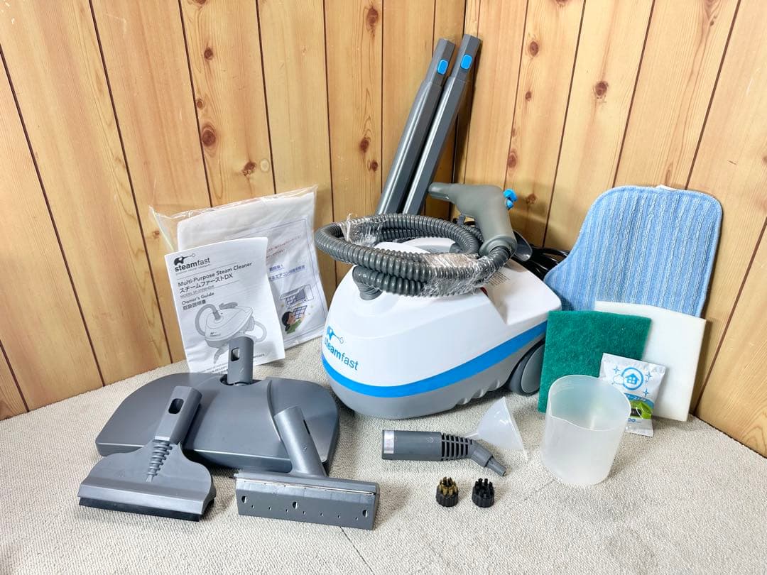 良品 スチームファーストDX SF-370WHDIR スチームクリーナー0801