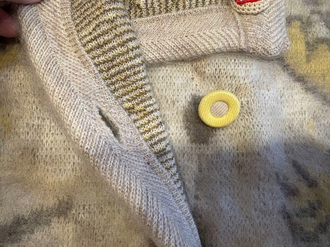 オレボレブラ・アルベロベロ♪ボタンが可愛いカーディガン