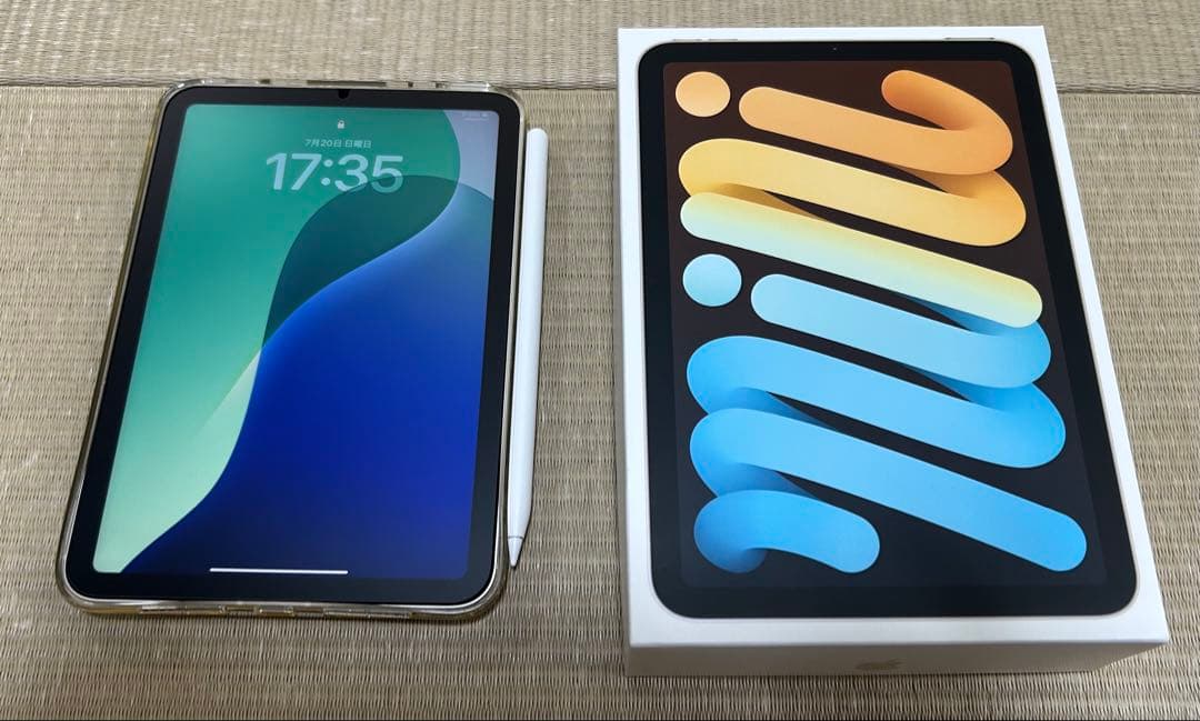 【値下げ】iPad mini6セルラー 64GB + Apple Pencil