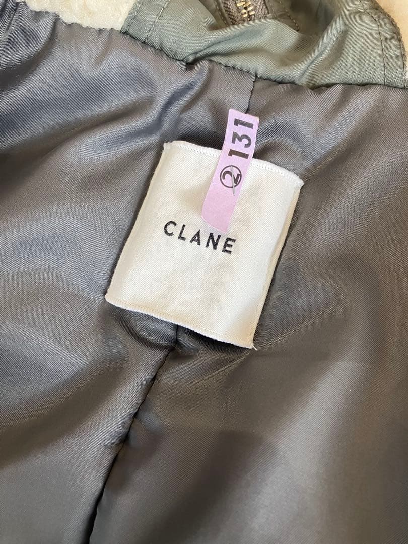 ジャケット・アウター miuCLANE BALLOON DESIGN HOODED N3B