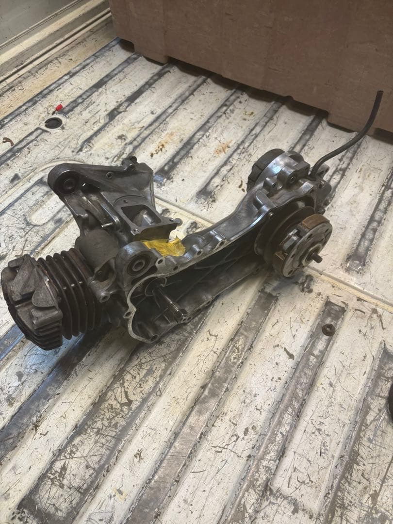 ライブディオAF34・AF35中期クランクベアリング交換済みエンジン。