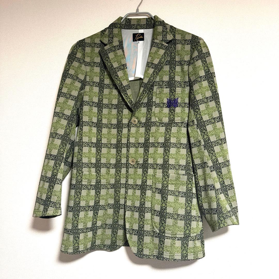 美品　Needles テーラードジャケット チェック　総柄