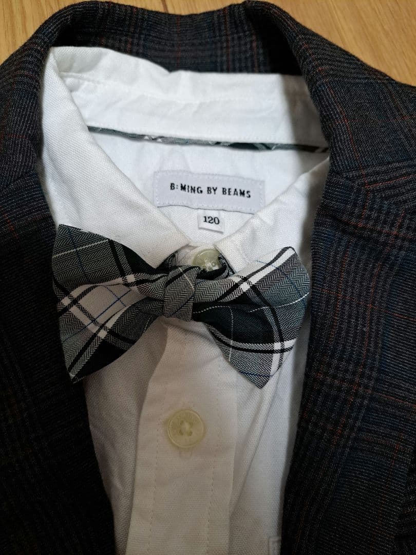 ビーミングバイビームス　セレモニースーツ120センチ☆3点セット