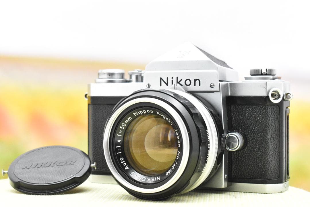 【整備済】ニコン Nikon F アイレベル 富士山 50mm F1.4