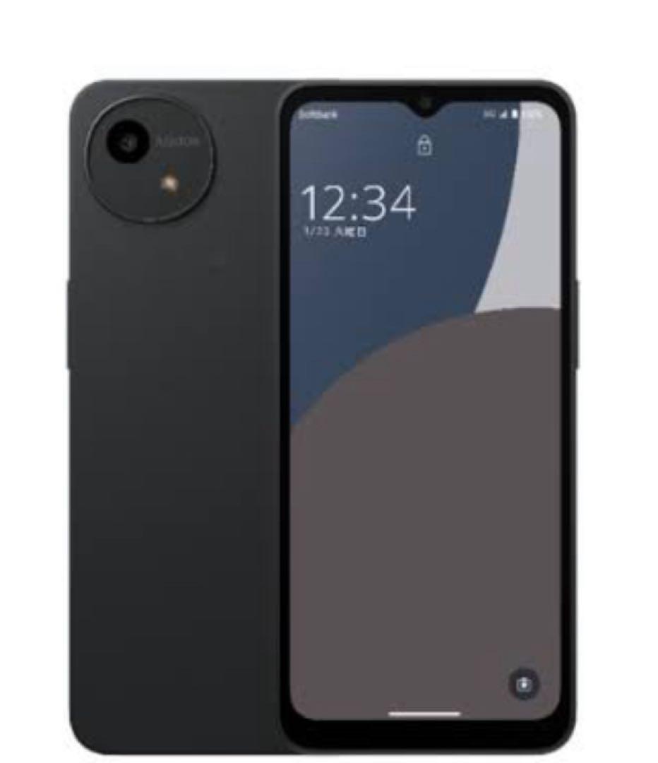 【未使用新品】AQUOS wish4 ブラック　64gb