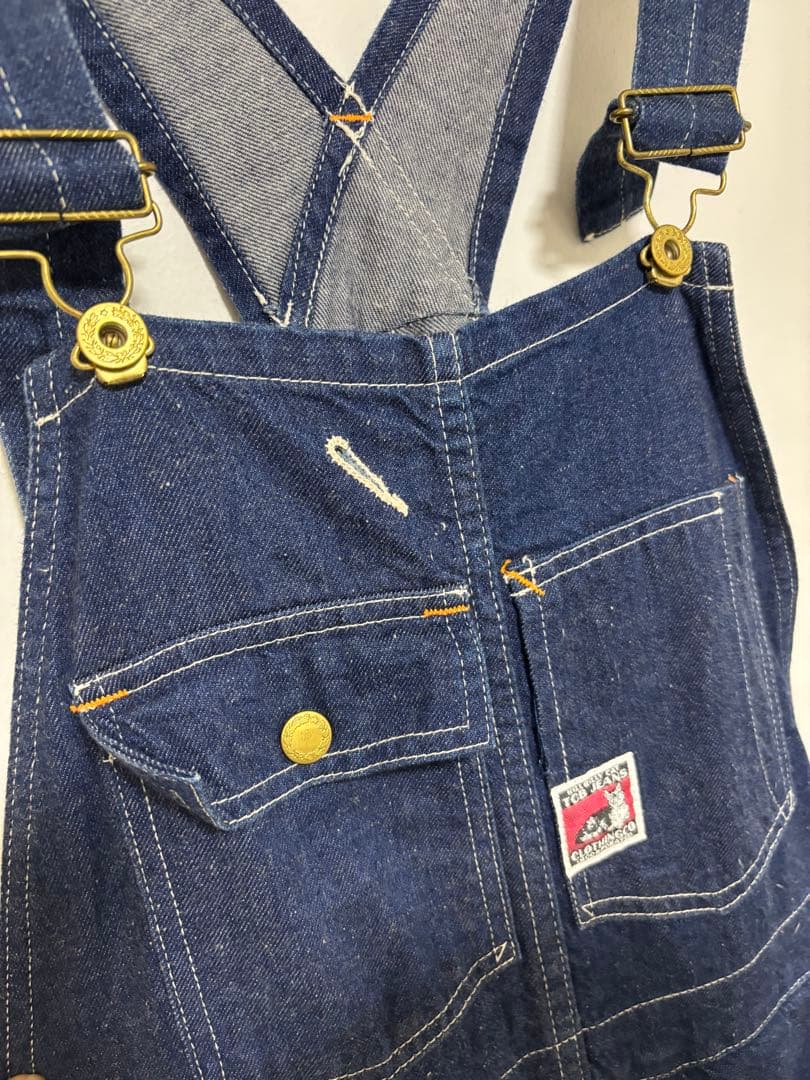 エプロン付き◆TCB jeans◆28日本製デニムオーバーオールHANDYMAN