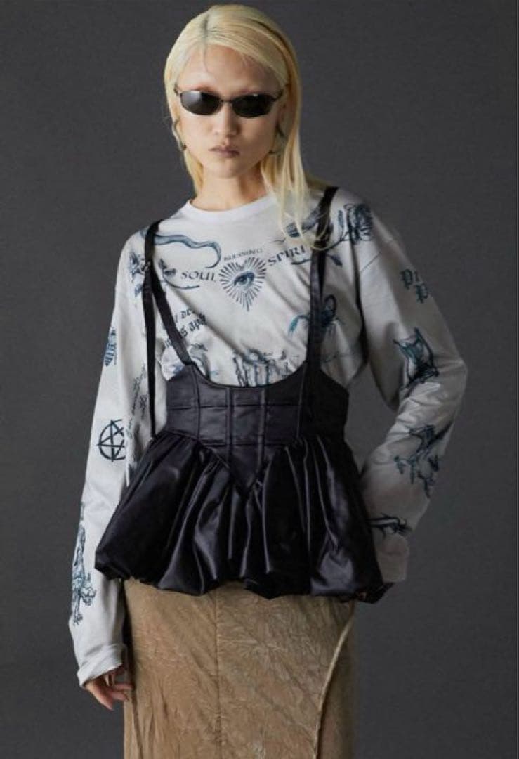 トップス PRANK PROJECT / Balloon Peplum Tunic