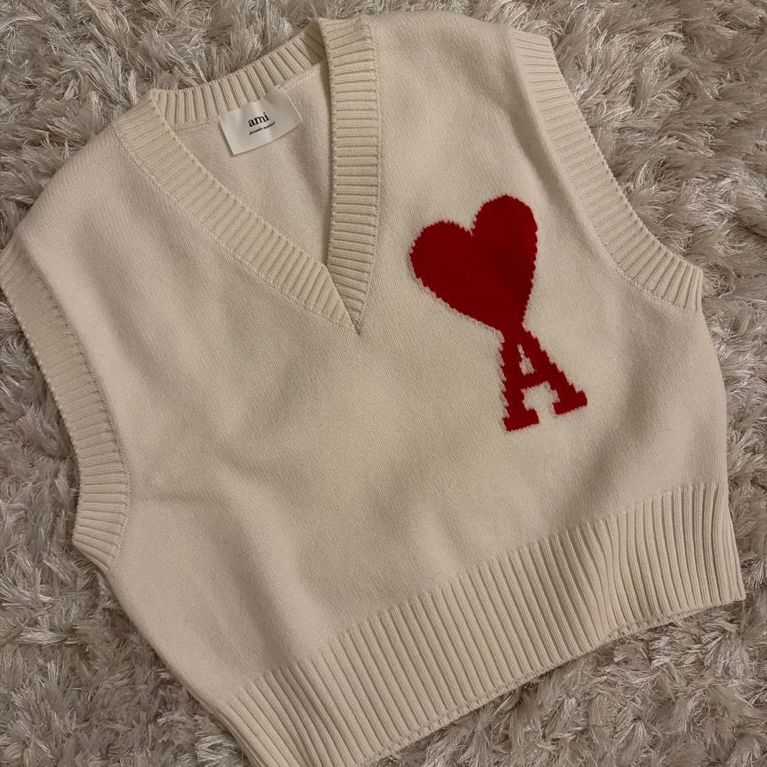 美品Ami Paris アミパリス♡ニットベスト