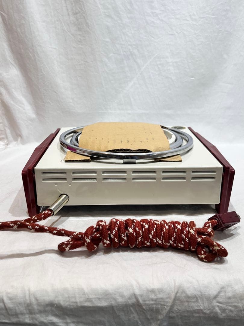 美品！シャープ　電気コンロ　KH-619 600w 昭和レトロ