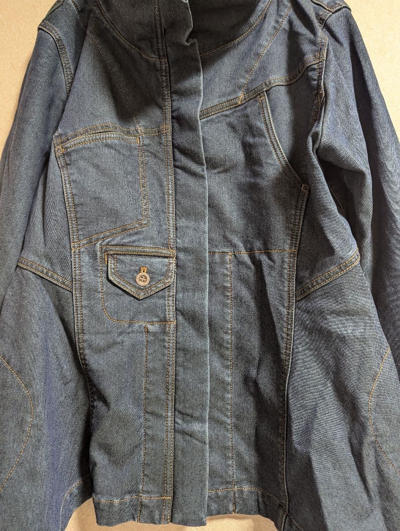 じゃがりこセンソユニコCube Cube デニムコート裏地フリースＬ