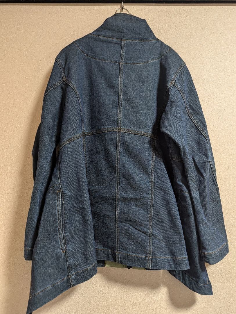 じゃがりこセンソユニコCube Cube デニムコート裏地フリースＬ