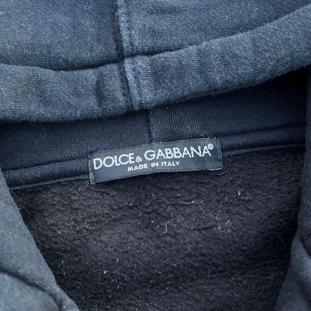 DOLCE&GABBANA 00s ジップパーカー　ミッキー　ラメ　短丈　y2k