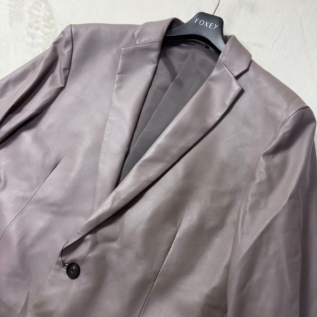 新品 2024年 XL joseph homme テーラードジャケット 羊革