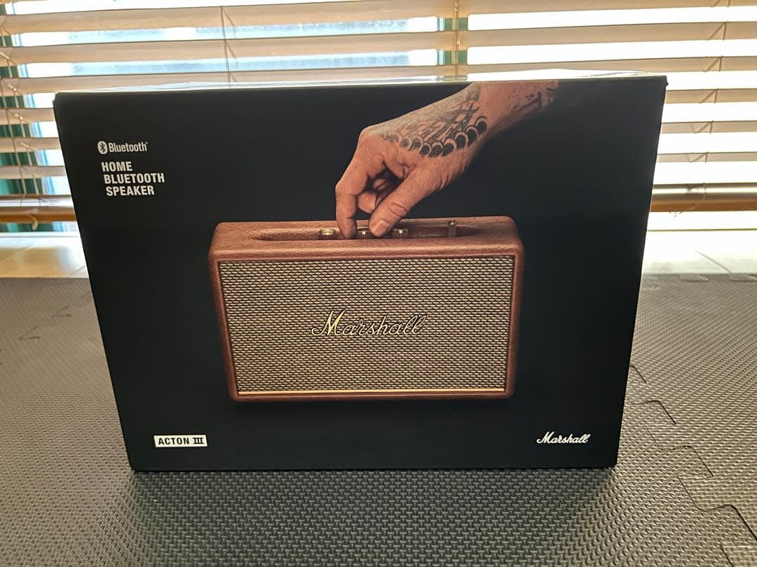 正規品 Marshall Bluetoothスピーカー ACTON3 ブラウン