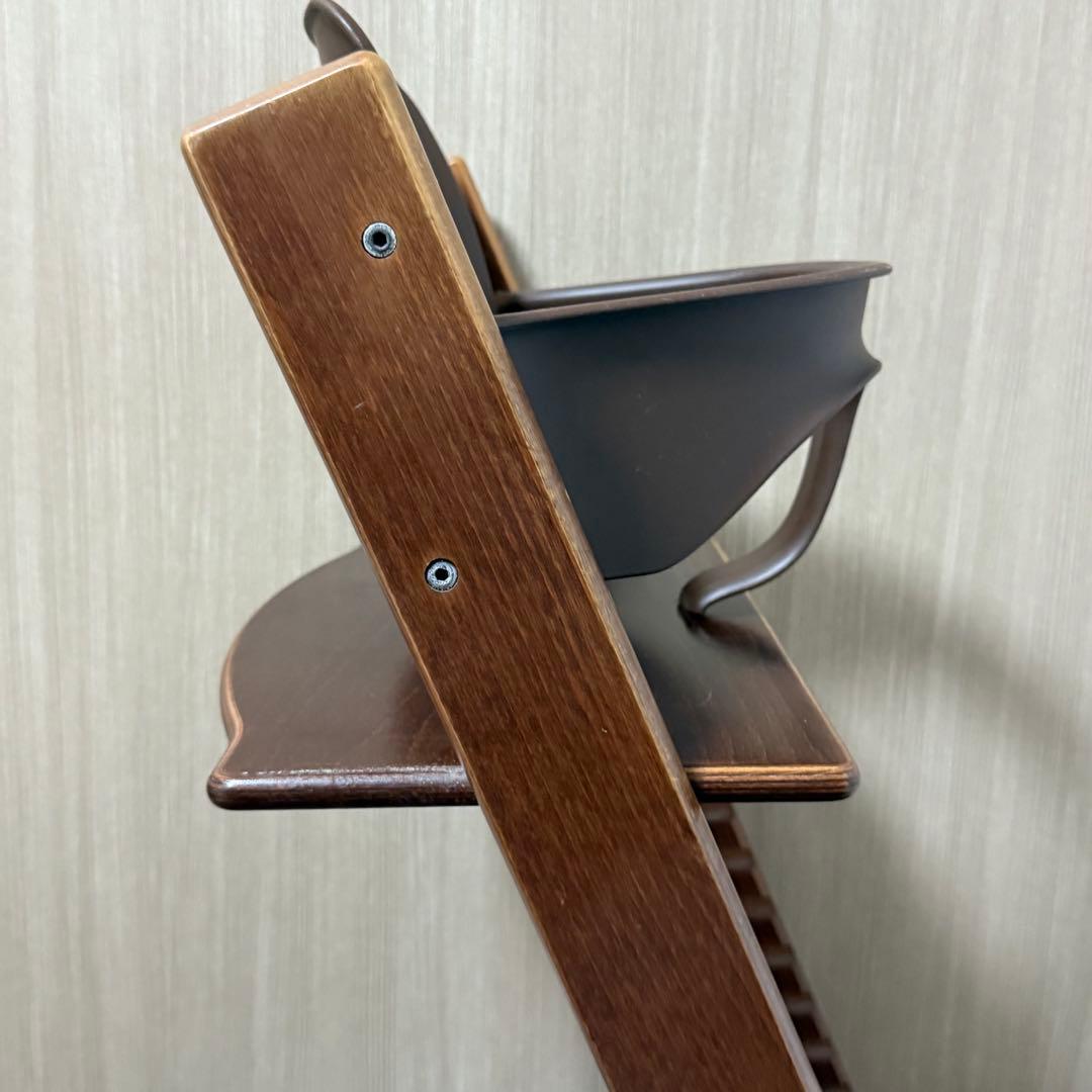 ストッケ　トリップトラップ　シリアル3 ベビーセット　ブラウン　茶色　ガード