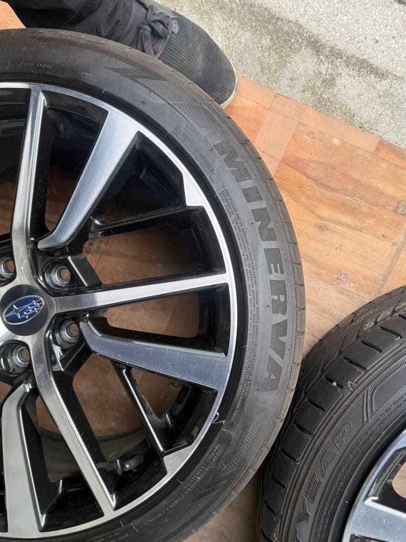 WRXS4 vbh 純正ホイール　タイヤセット送料込　美品