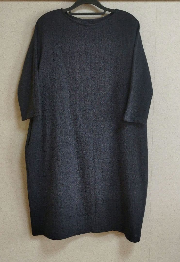 【美品】a. エードット 大橋歩 イオグラフィック　ガーゼワンピース