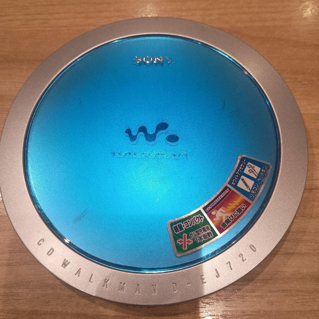 送料込みソニーウォークマンSONY D-EJ720 ポータブルCDプレーヤー