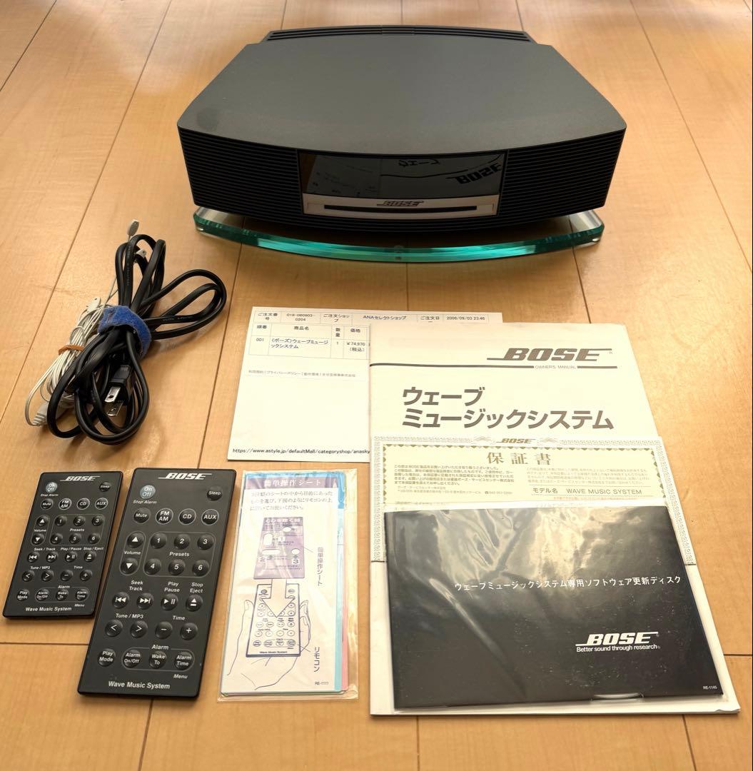BOSE WAVE music system ウェーブミュージック　国内正規品