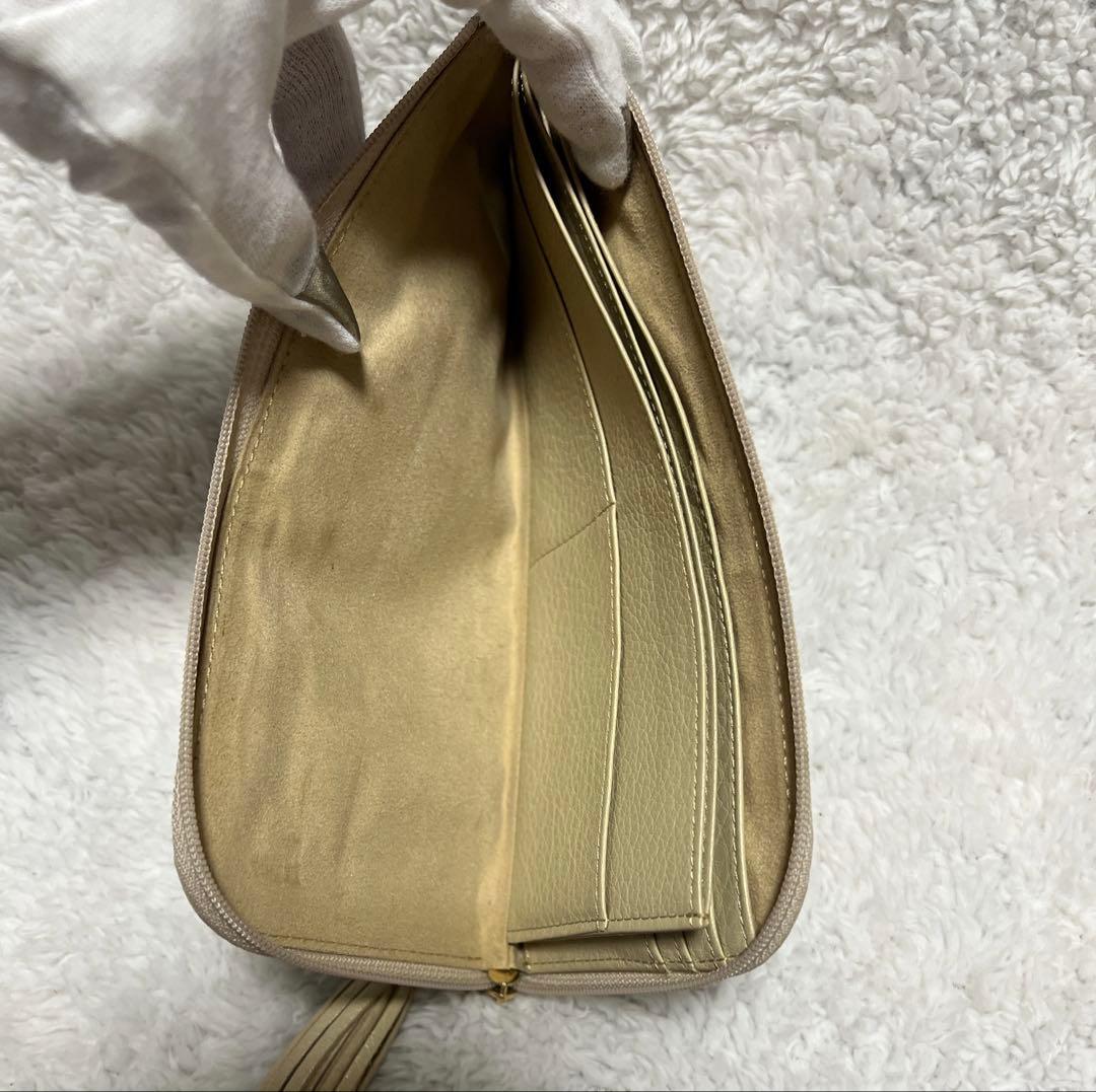 ATAO slimo スリモ ヴィトロ ブループリズム ステンドグラス 長財布