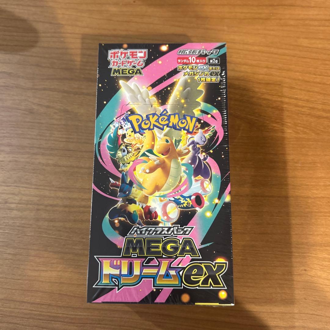 ポケモンカードゲーム MEGAドリームex 10パック入り　シュリンク付