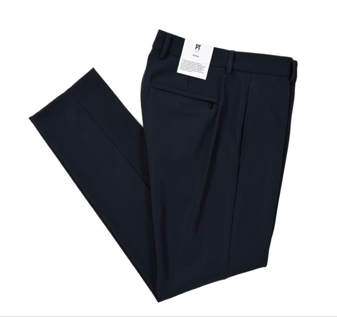PT TORINO EPSILON ネイビー テーパードパンツ 美品 定価4万