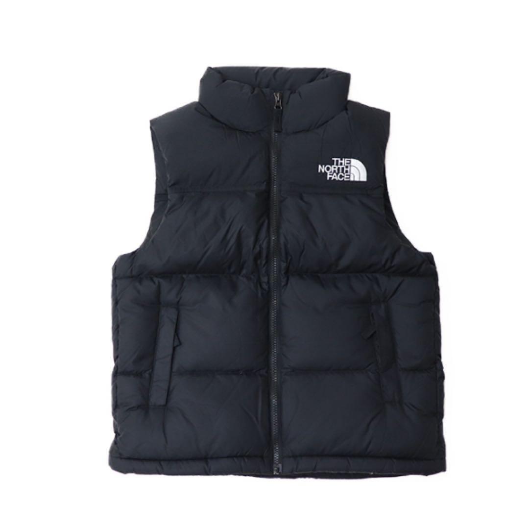 THE NORTH FACE ブラック ダウンベスト ヌプシ