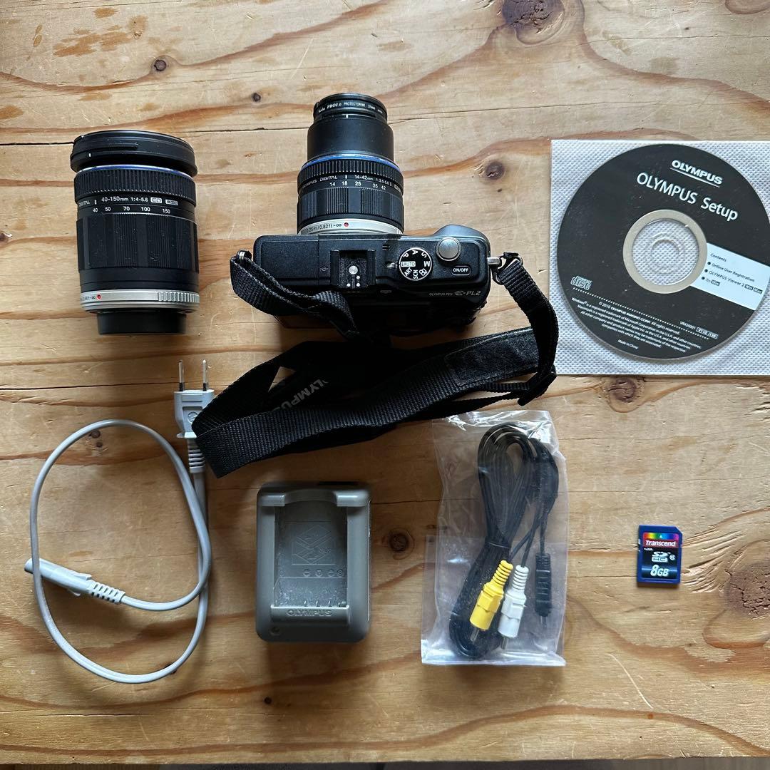 OLYMPUS PEN E-PL2 ミラーレス一眼カメラセット