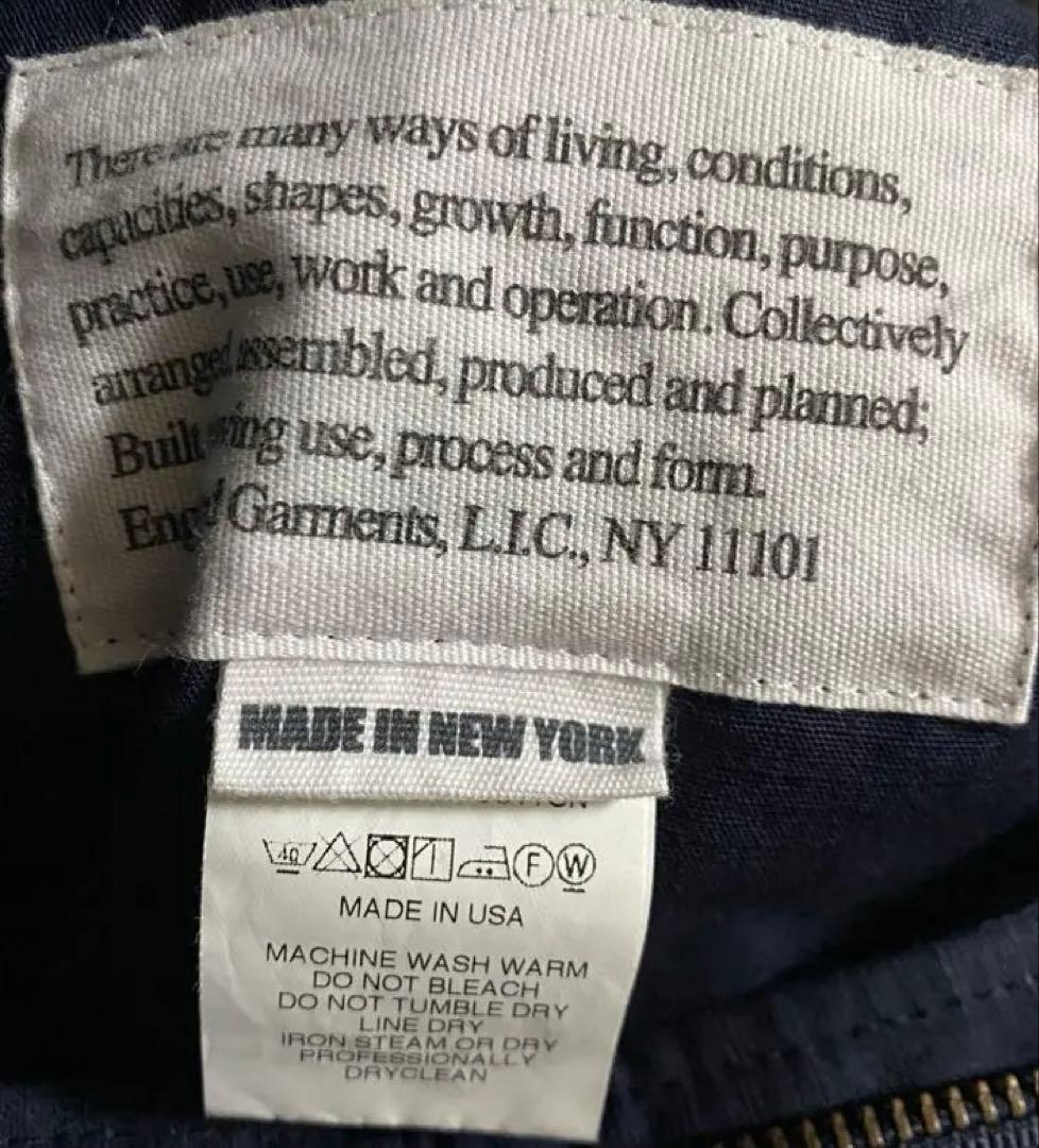 Engineered Garment エンジニアドガーメンツつなぎ　S