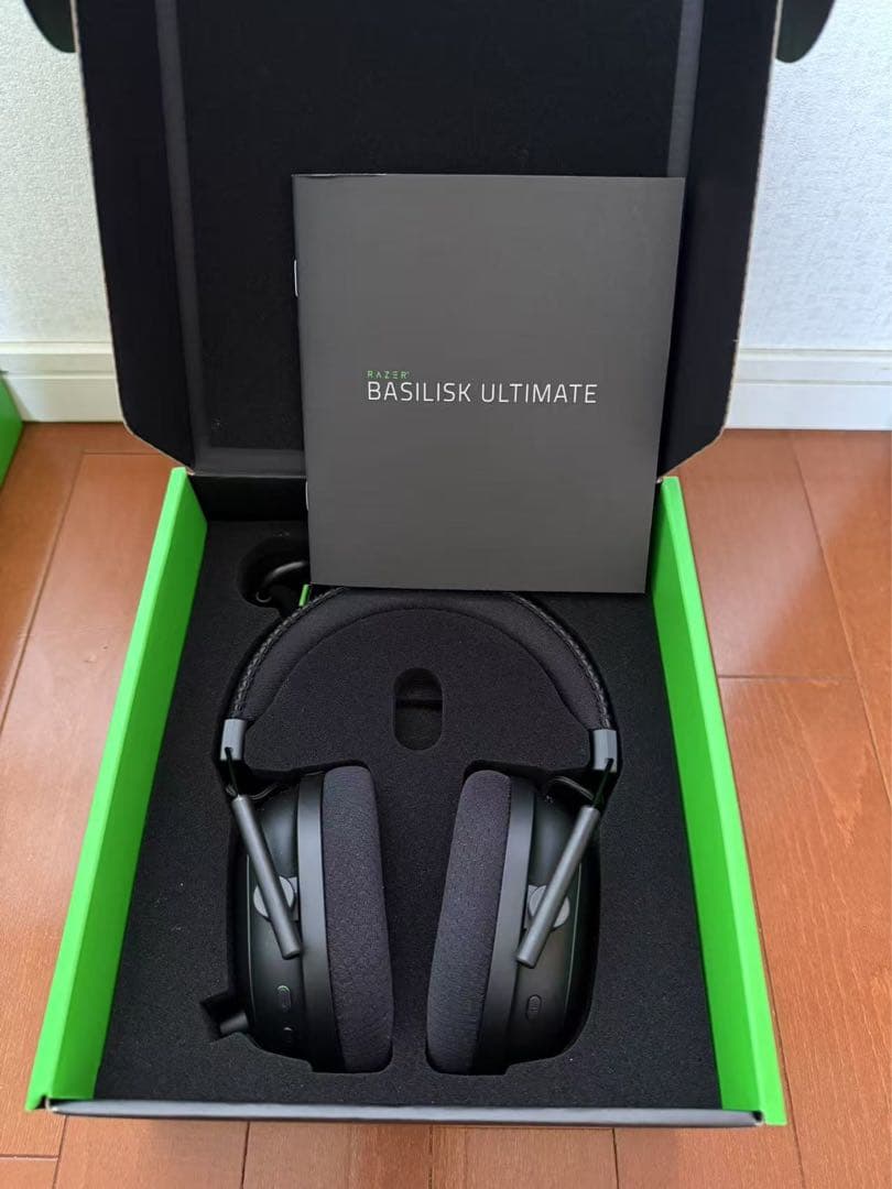 Razer black shark proゲーミングヘッドセット