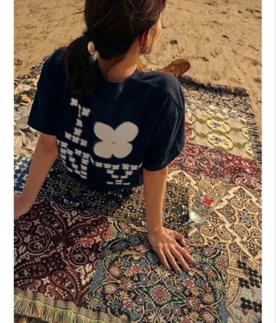 KAITO FUKUI ラグ　ブランケット