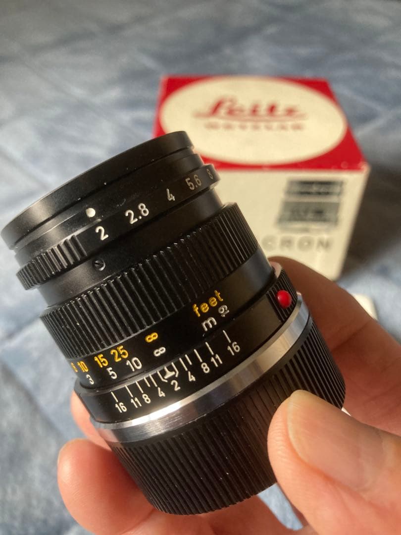 Y Y Y、ライカズミクロン50mmＦ2 2nd 元箱 専用フード