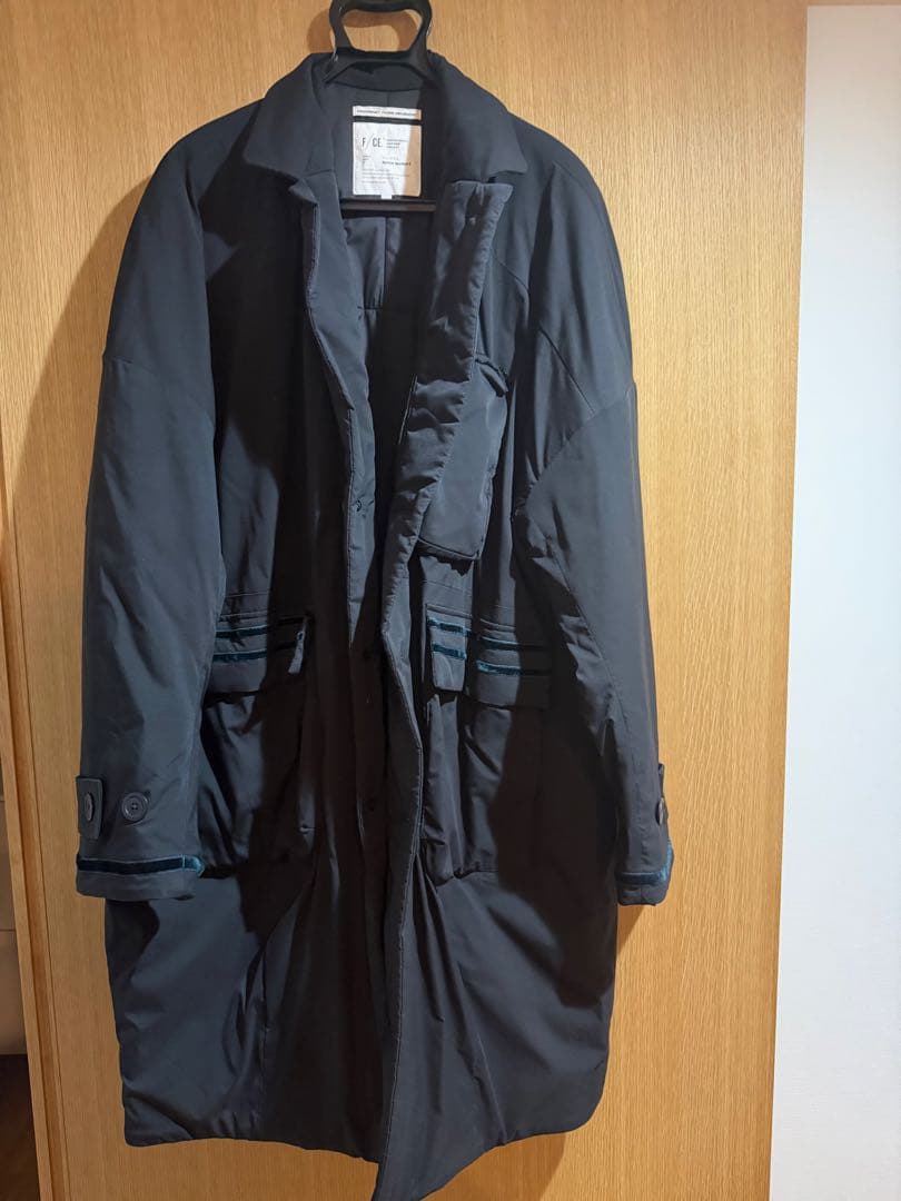 F/CE. チェスターコート ブラック Lサイズ