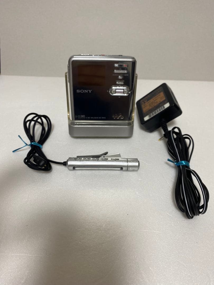 【⚠️ジャンク品】【⚠️故障・破損・キズ汚れ・その他】SONY MDプレーヤー