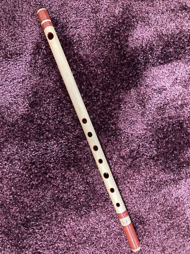 篠笛　丸山唄用5本調子　天地巻