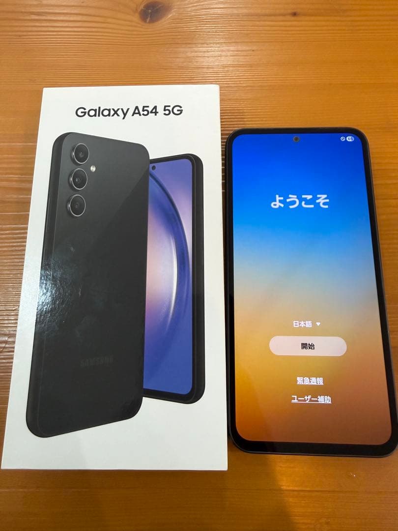スマートフォン本体 Samsung Galaxy A54 5G Awesome Graphite