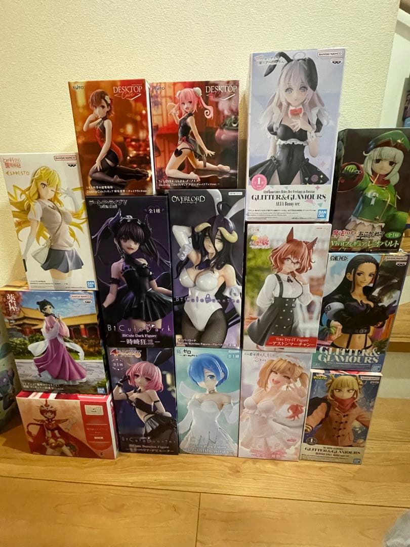 美少女　人気　プライズ　フィギュア　15点　まとめ　アルベド　アーリャ　猫猫　他