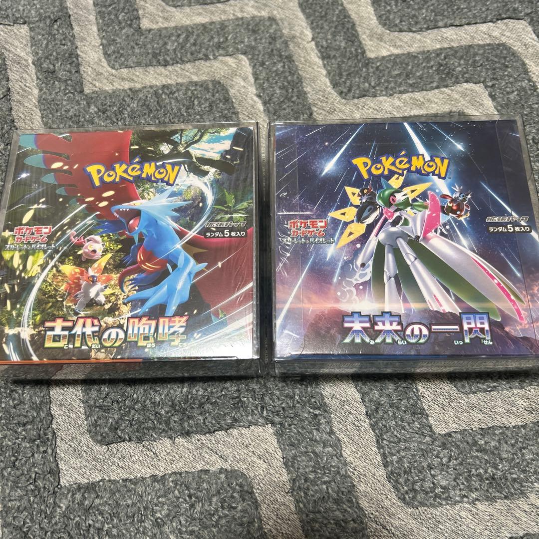 未開封 シュリンク付き ポケモンカードゲーム 古代の咆哮 未来の一閃