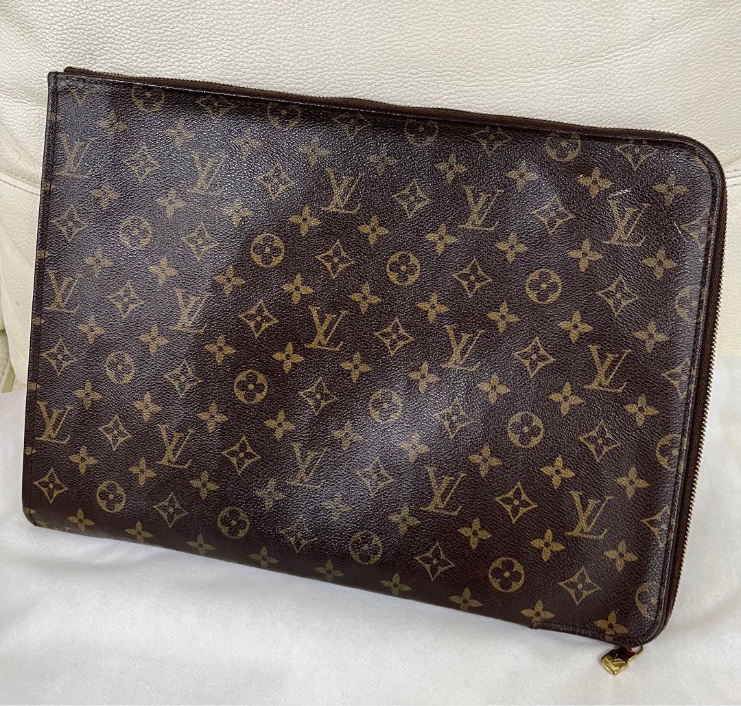 LOUIS VUITTON  ポッシュドキュマン クラッチバッグ モノグラム
