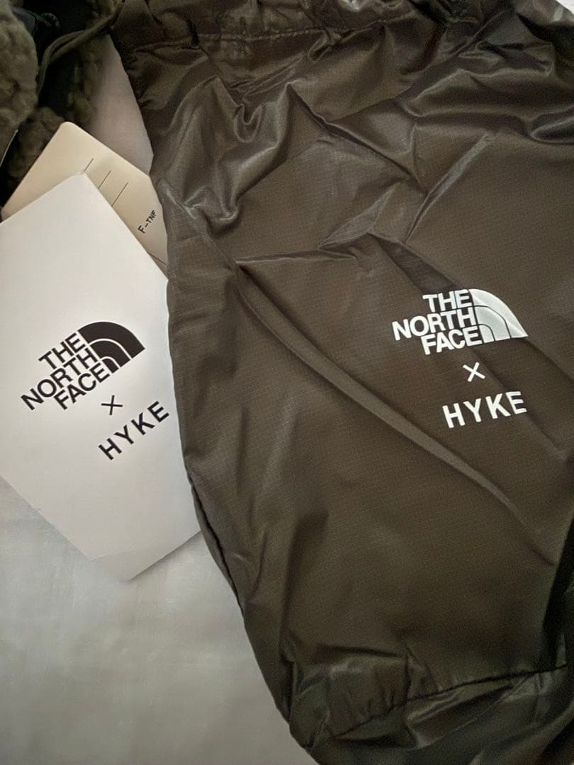 d*i様 THE NORTH FACE × HYKE ボア レッグウォーマー オ
