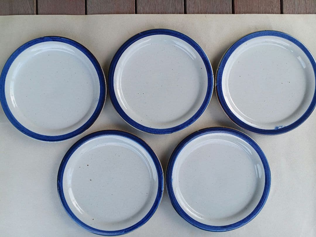 ヴィンテージ　Knabstrup 　ナブストラップ 　デンマーク 　5枚セット