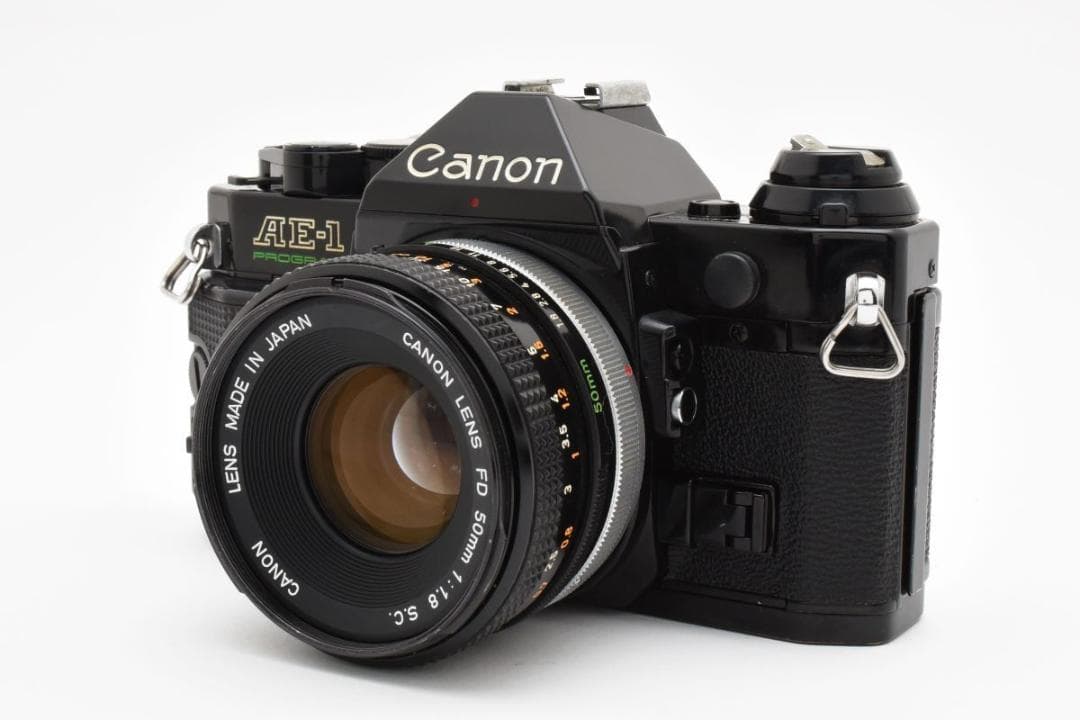 フィルムカメラ Canon AE-1 PROGRAM + FD 50mm F1.8 S.C.