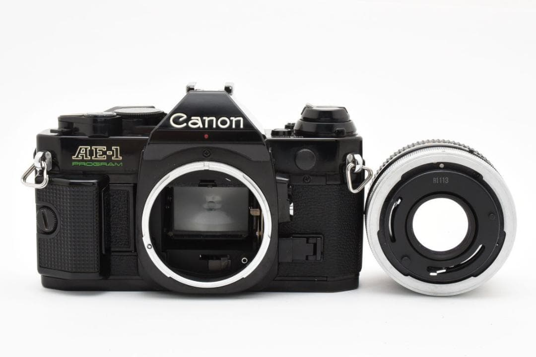フィルムカメラ Canon AE-1 PROGRAM + FD 50mm F1.8 S.C.