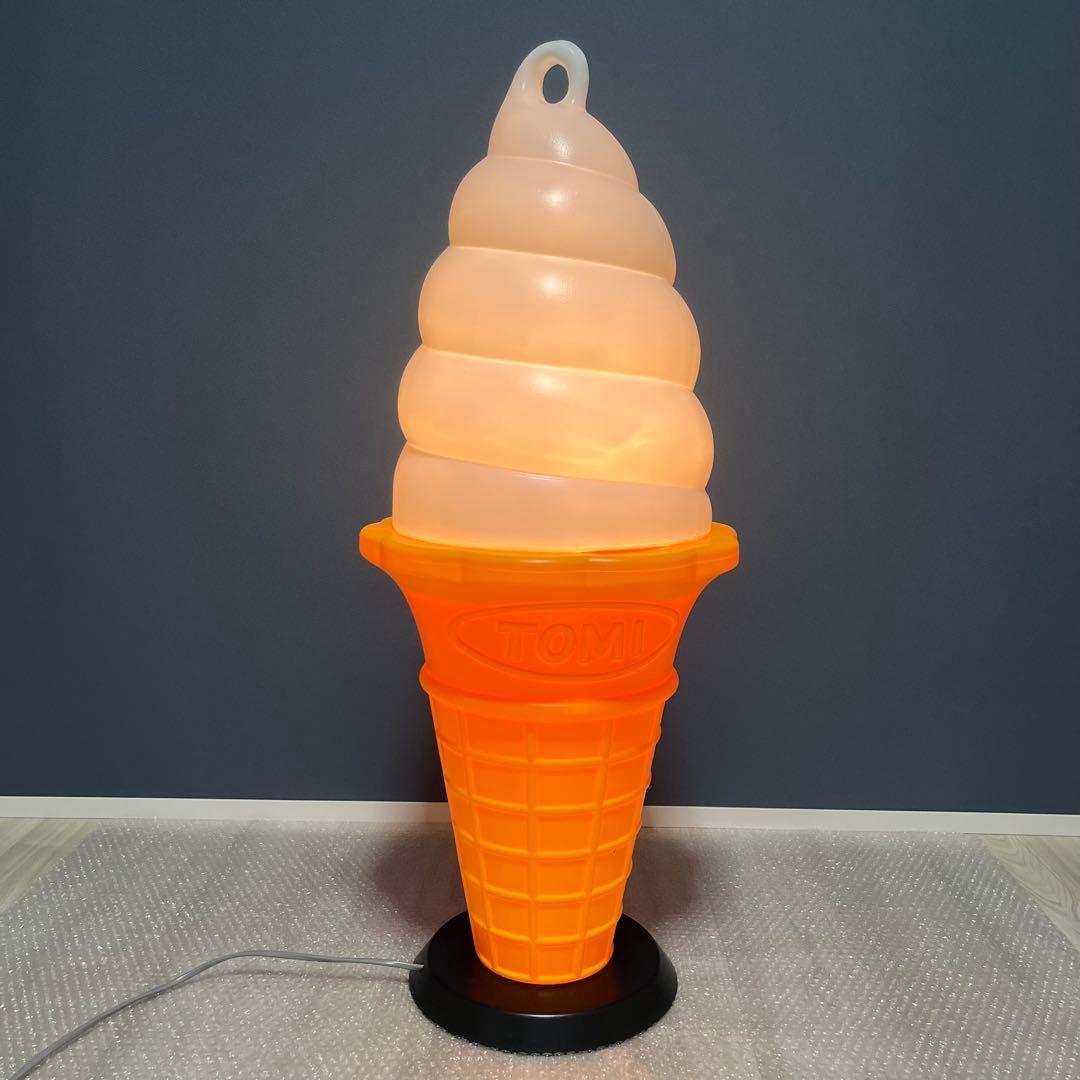 スジャータ TOMI ソフトクリーム ライト ディスプレイ 非売品 あんどん