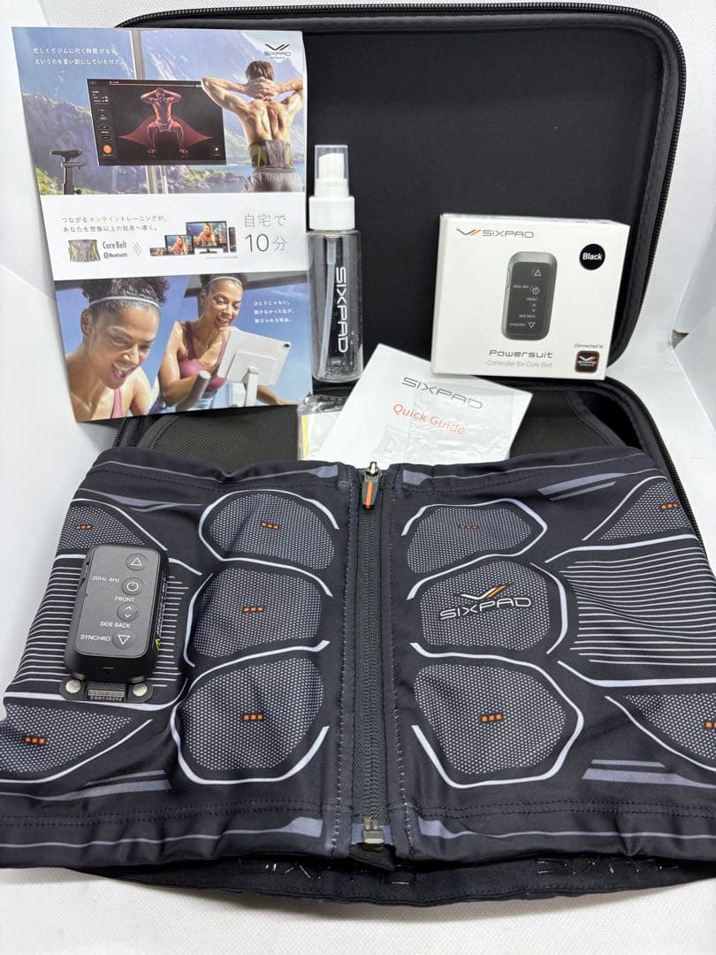 【超美品】SIXPAD パワースーツ コアベルト Mサイズ Powersuit